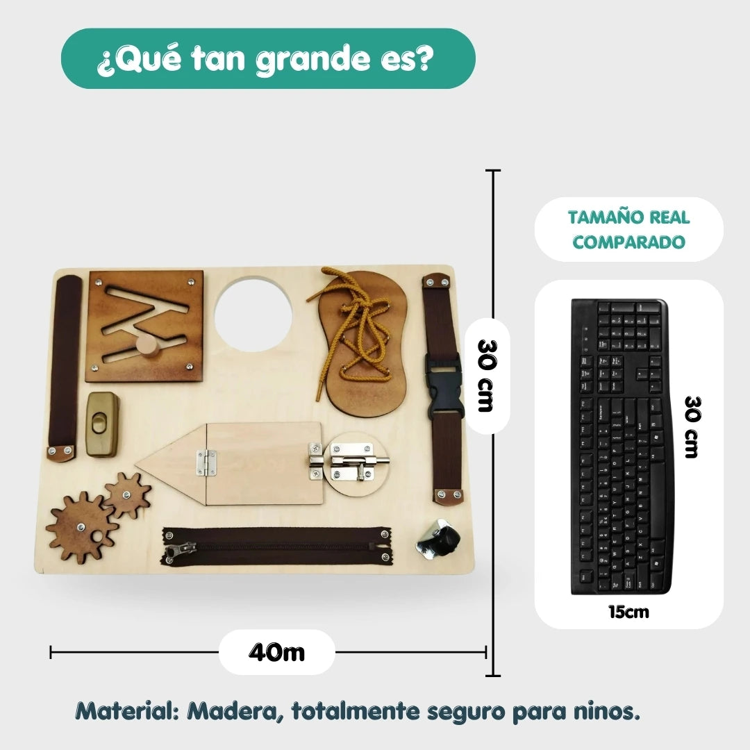 53% OFF ┃TABLA DE MOTRICIDAD FINA MONTESSORI DEMOCA™