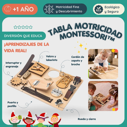 53% OFF ┃TABLA DE MOTRICIDAD FINA MONTESSORI DEMOCA™